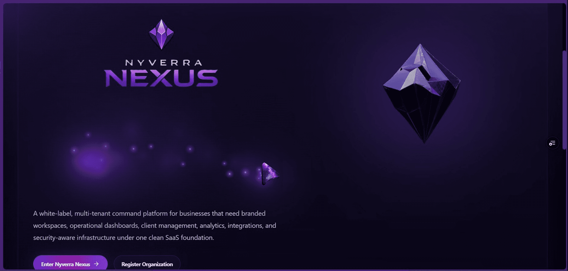 Nyverra Nexus Enterprise Operations Platform
