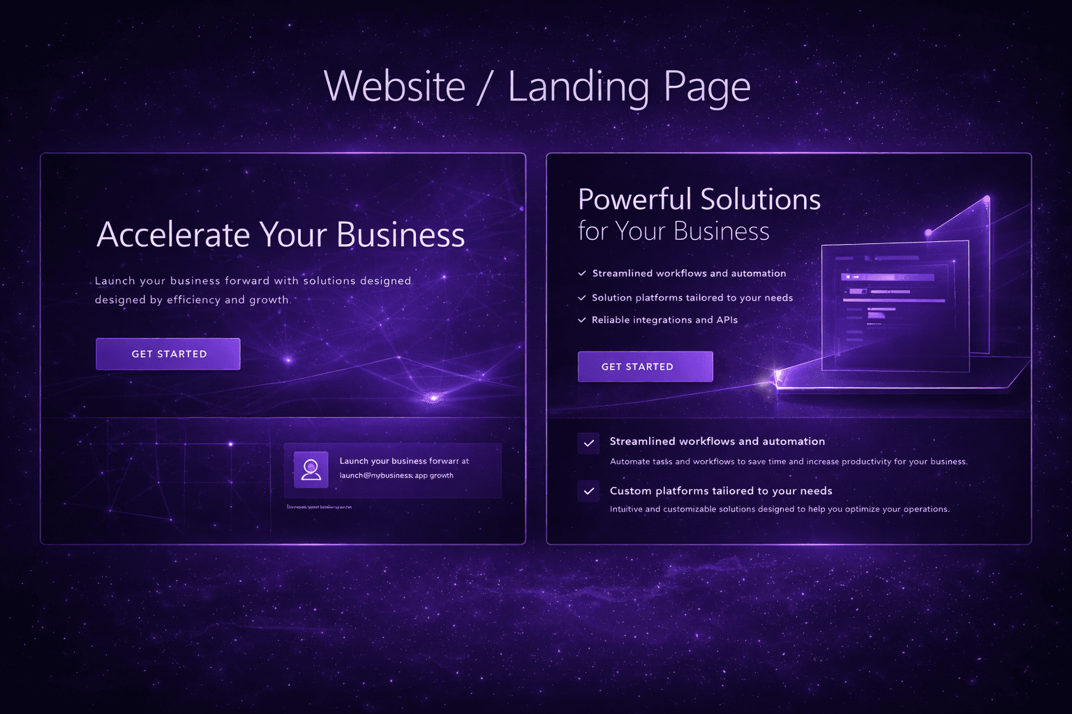 Website / Landing Page